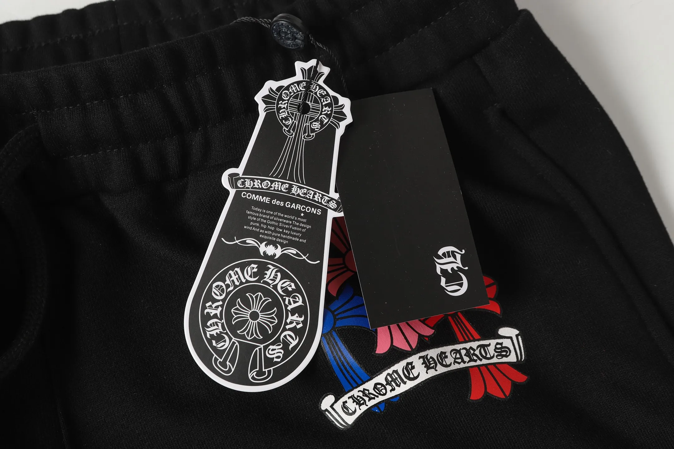 P270 #W5005 cross-border model, quality-conscious people please do not place an order -Chrome Hearts/Chrome Hearts colorful Sanskrit letter printed trousers, casual trousers and sweatpants -High weight, high density and high quality. The wool is soft, delicate and skin-friendly. It feels soft and silky. It has excellent warmth and skin-friendly properties.